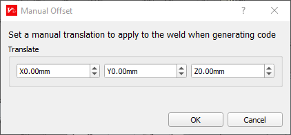 Set Manual Offset