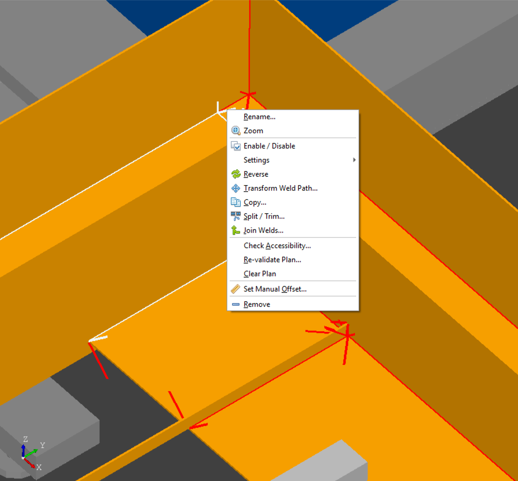 Multiple Items Context Menu